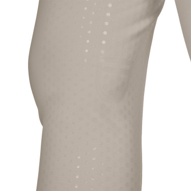 Pantalones de mujer full grip de tiro alto con logo de strass Oxford tostado Rosa