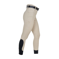 Pantalones de mujer de tiro alto con monograma