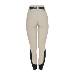 Pantalones de mujer de tiro alto con monograma