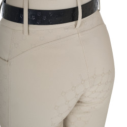 Pantalones de mujer de tiro alto con monograma