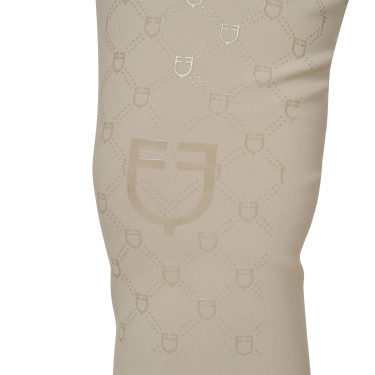 Pantalones de mujer de tiro alto con monograma