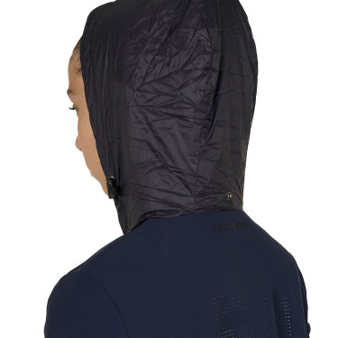 Softshell infantil unisex con logotipo en la espalda Americana marina Azul marino