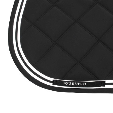 Manta de salto Double Stripes en tejido técnico Negro / blanco