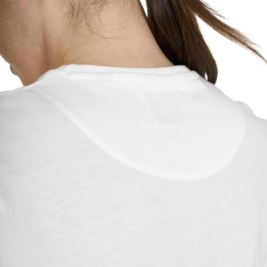 Camiseta de mujer Elegant de algodón Blanco