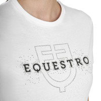 Camiseta de mujer Elegant de algodón Blanco