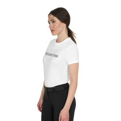 Camiseta de mujer Elegant de algodón Blanco