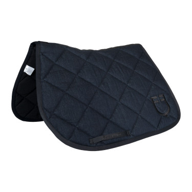 Mantilla de salto en tejido técnico efecto vaquero Denim azul