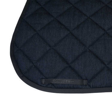 Mantilla de salto en tejido técnico efecto vaquero Denim azul