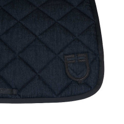 Mantilla de salto en tejido técnico efecto vaquero Denim azul