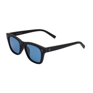 Gafas de sol deportivas polarizadas modelo Solana Negro mate / azul