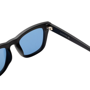 Gafas de sol deportivas polarizadas modelo Solana Negro mate / azul