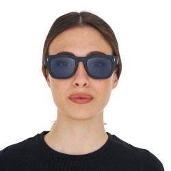 Gafas de sol deportivas polarizadas modelo Solana Negro mate / azul