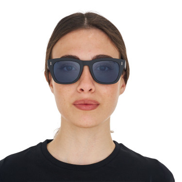 Gafas de sol deportivas polarizadas modelo Solana Negro mate / azul