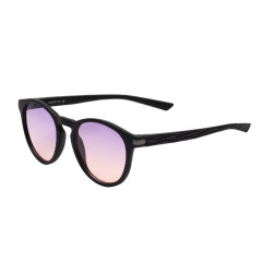 Gafas de sol deportivas polarizadas modelo Heulwen Negro mate / degradado violeta rosa