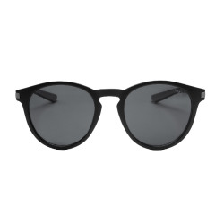 Gafas de sol deportivas polarizadas modelo Heulwen Negro mate / plata revo