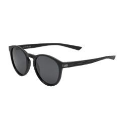 Gafas de sol deportivas polarizadas modelo Heulwen Negro mate / plata revo