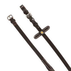 Riendas de cuero con grip de goma