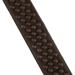Riendas de cuero con grip de goma