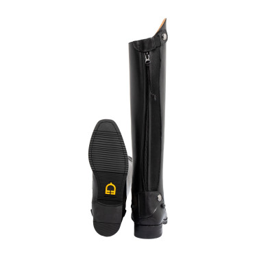 Botas infantiles Eris de cuero Negro