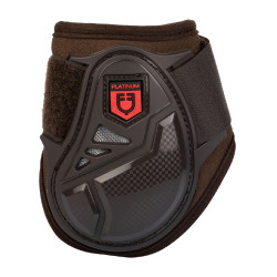 Protectores para cuartillas joven caballo de poliuretano y neopreno Marrón oscuro Marr&amp;amp;amp;oacute;n