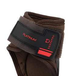 Protectores para cuartillas joven caballo de poliuretano y neopreno Marrón oscuro Marr&amp;amp;amp;oacute;n