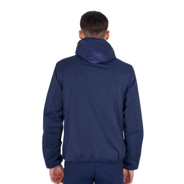 Softshell hombre línea Foldable Americana marina Azul marino
