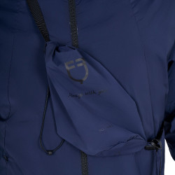 Softshell hombre línea Foldable Americana marina Azul marino