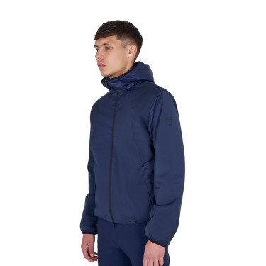 Softshell hombre línea Foldable Americana marina Azul marino