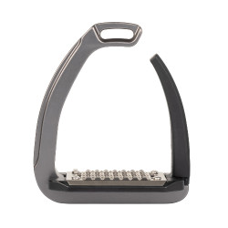 Estribos Rel-X Easy brazo con forma Titanio Gris
