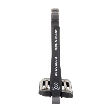 Estribos Rel-X Easy brazo con forma Titanio Gris
