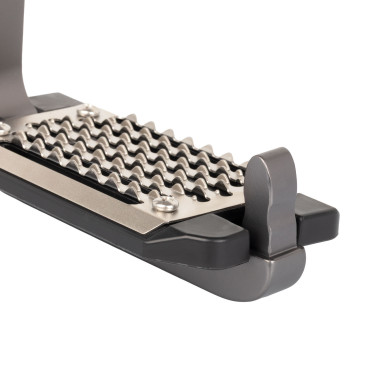 Estribos Rel-X Easy brazo con forma Titanio Gris