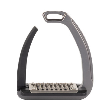 Estribos Rel-X Easy brazo con forma Titanio Gris