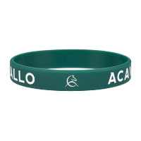 Pulsera de silicona Acavallo Verde