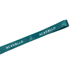 Porta credencial con cordón logo Acavallo Verde
