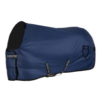 Manta Nebraska de paddock en tejido antidesgarro 250 g Marino Azul marino