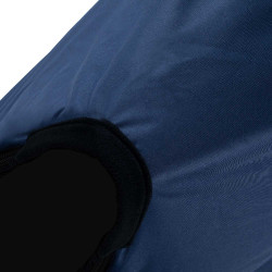 Manta Nebraska de paddock en tejido antidesgarro 250 g Marino Azul marino