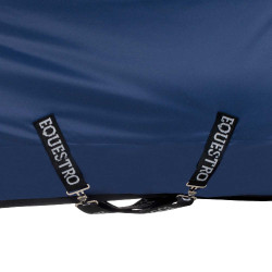 Manta Nebraska de paddock en tejido antidesgarro 250 g Marino Azul marino