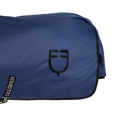 Manta Nebraska de paddock en tejido antidesgarro 250 g Marino Azul marino