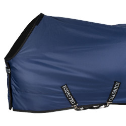 Manta Nebraska de paddock en tejido antidesgarro 250 g Marino Azul marino