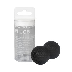 Tapones para orejas 2 uds Negro