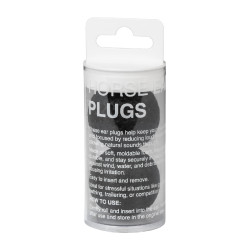 Tapones para orejas 2 uds Negro
