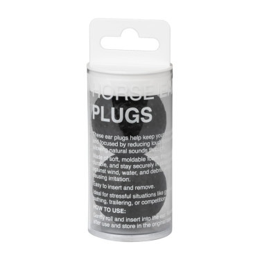 Tapones para orejas 2 uds Negro