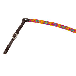 Pechera Western con cuentas multicolores Marrón oscuro Marr&amp;amp;amp;oacute;n