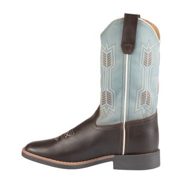 Botas Arrow Western para niños Marrón / cielo Marr&amp;amp;amp;oacute;n