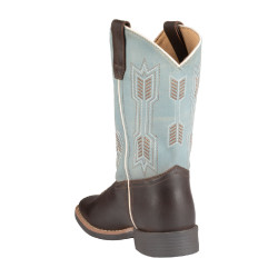 Botas Arrow Western para niños Marrón / cielo Marr&amp;amp;amp;oacute;n