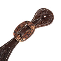 Correas para espuelas western unisex Castaño Marr&amp;amp;amp;oacute;n