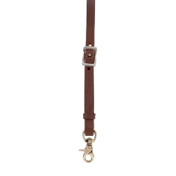 Pechera western de cuero Engrasado Marr&amp;amp;amp;oacute;n