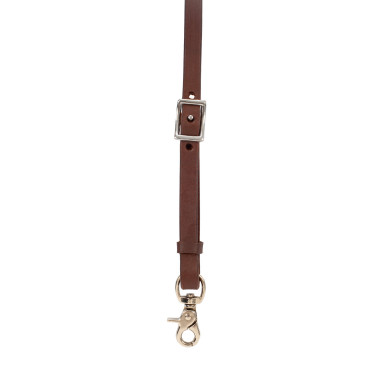 Pechera western de cuero Engrasado Marr&amp;amp;amp;oacute;n