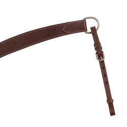 Pechera western de cuero Engrasado Marr&amp;amp;amp;oacute;n