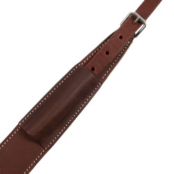Pechero western de cuero Engrasado Marr&amp;amp;amp;oacute;n